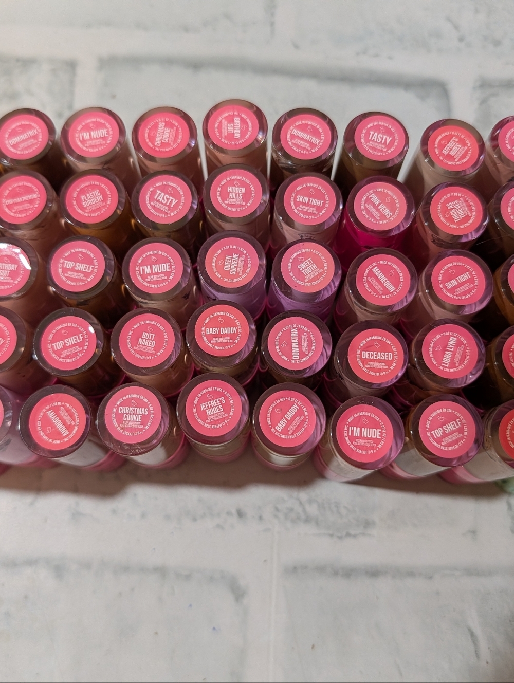 JEFFREY STAR MINI VELOUR LIQUID LIPSTICK COLLECTORS BUNDLE OF 58 - Picture 6 of 15